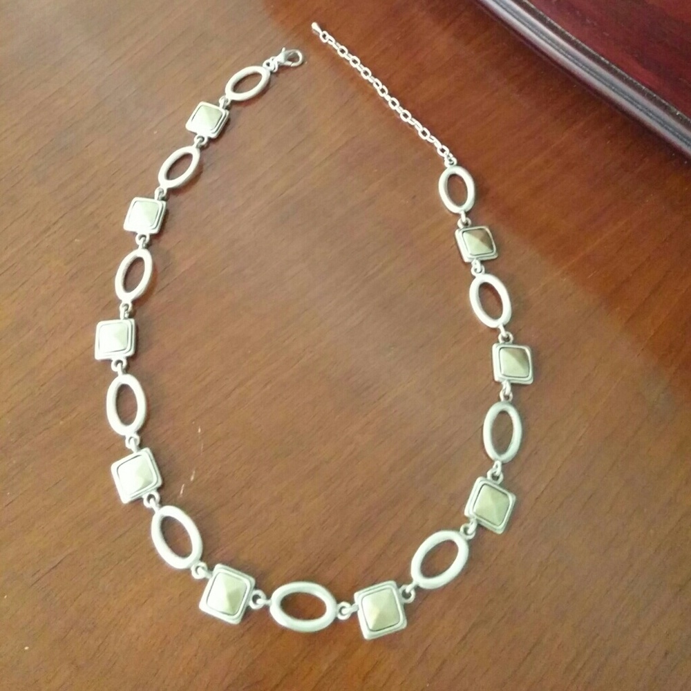 Premier two tone necklace
